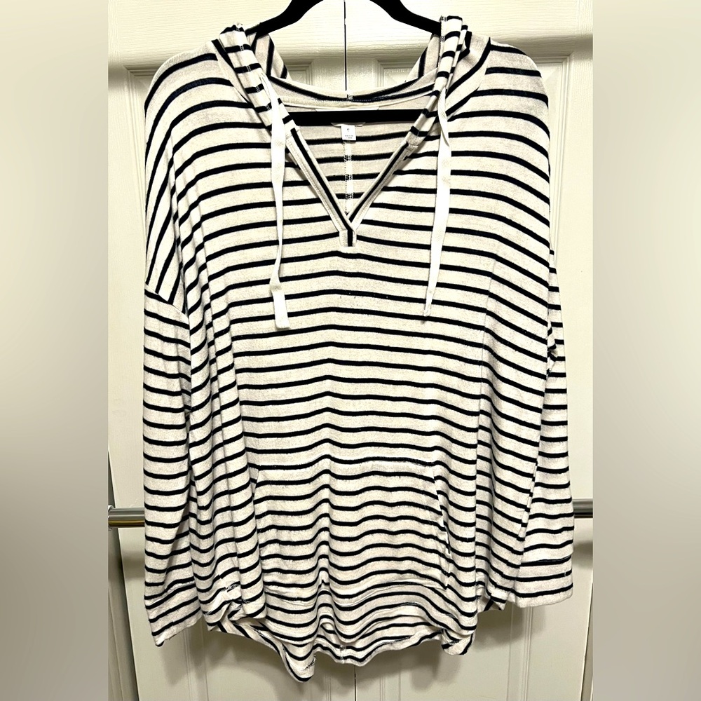 Market and Spruce Kallon Brushed Knit Hoodie
